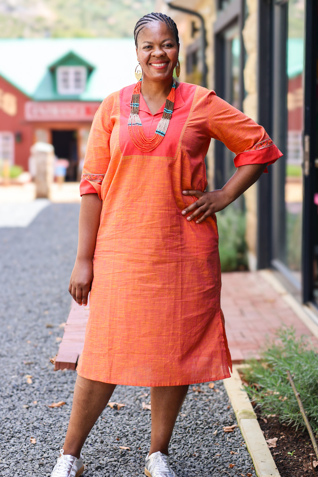 The Orange Dress
