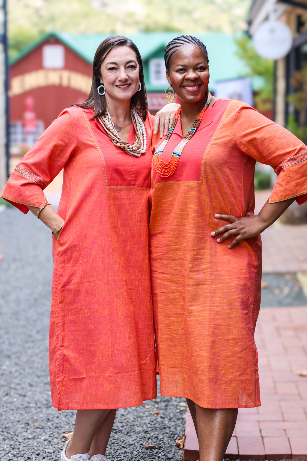 The Orange Dress