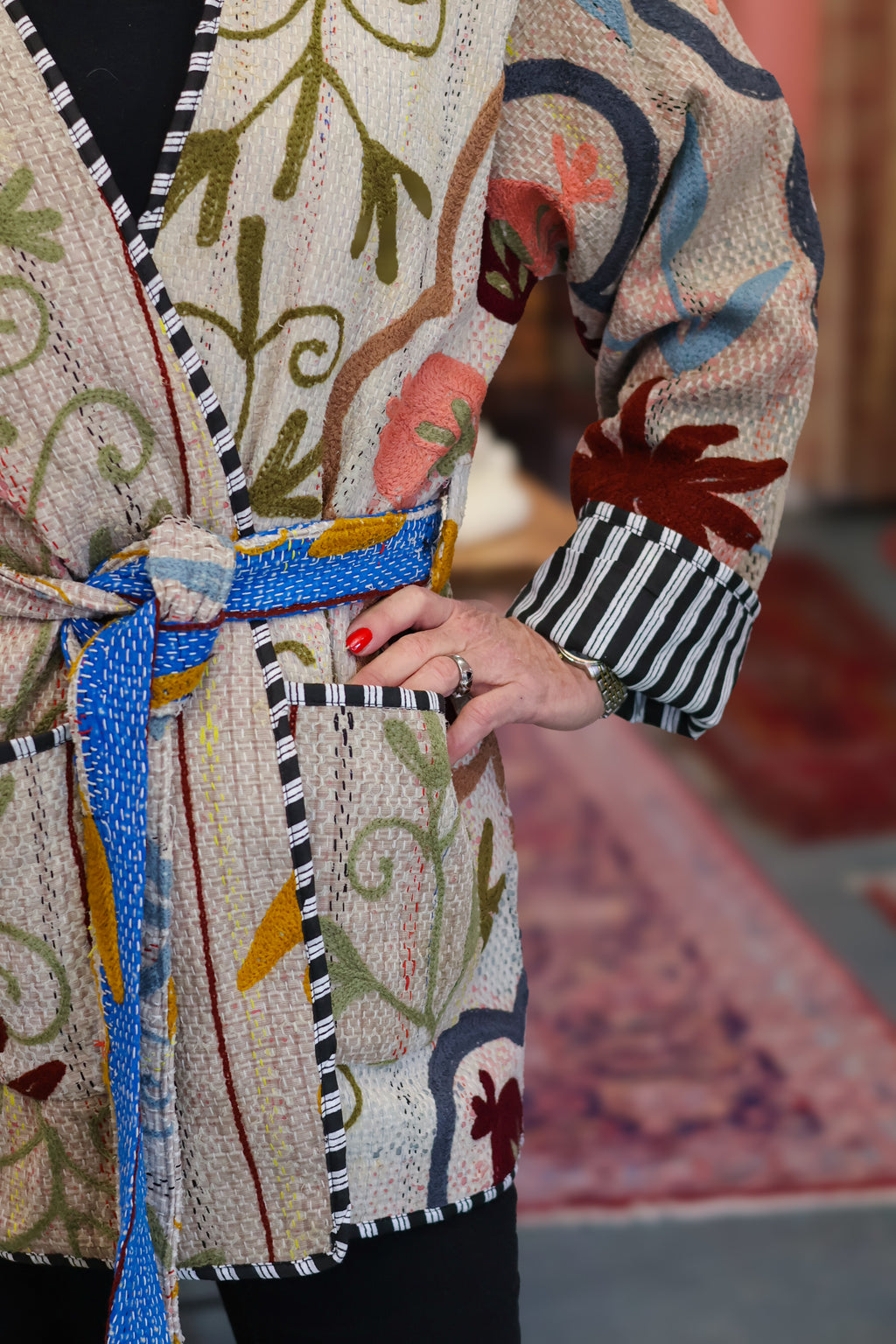 Heavy Winter Kimono | Beige
