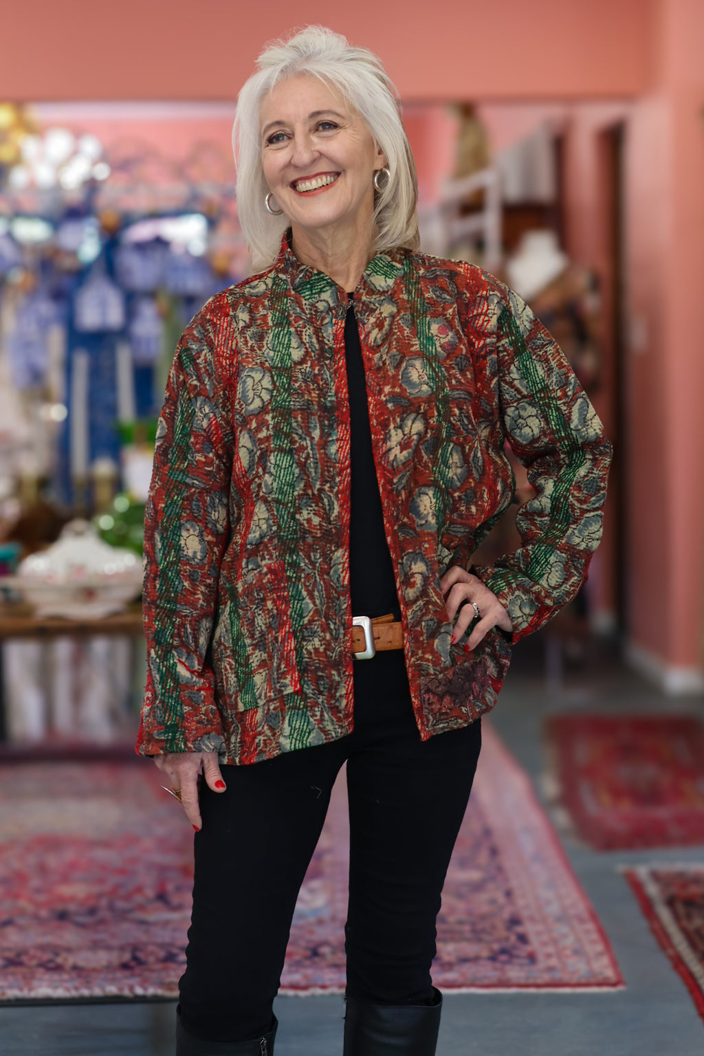 Artist Jacket | Red/Green