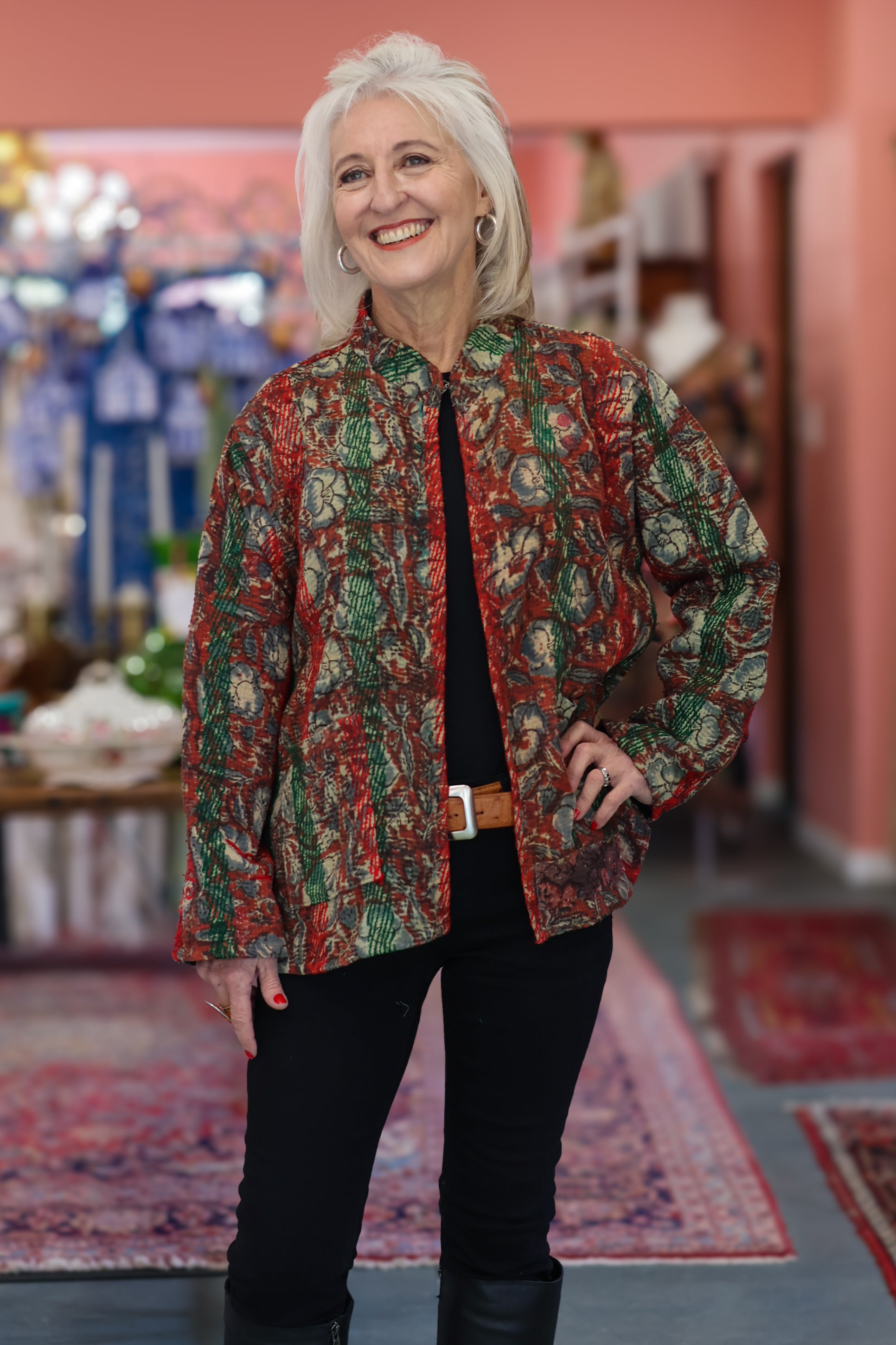 Artist Jacket | Red/Green