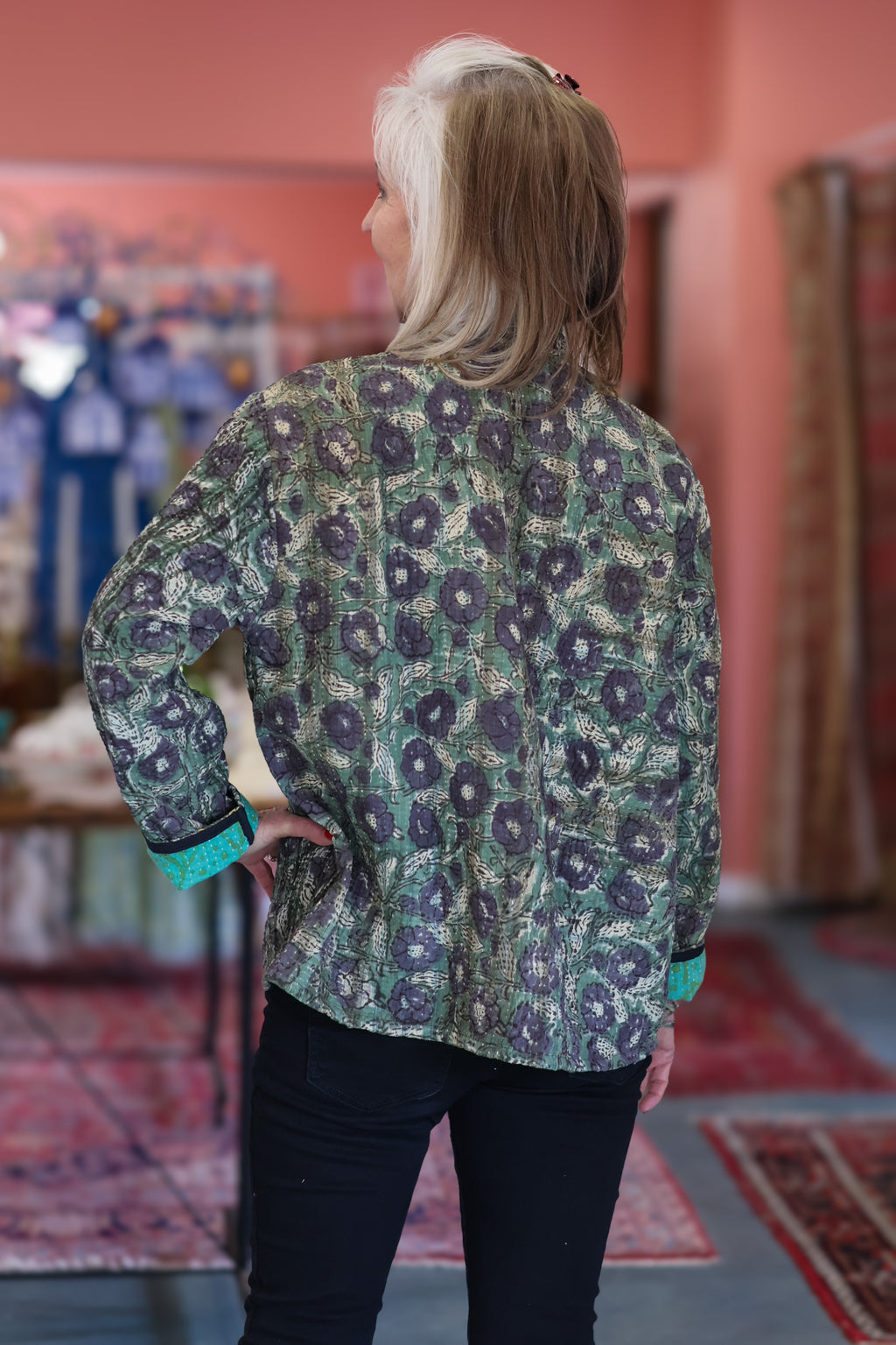Artist Jacket | Green/Purple