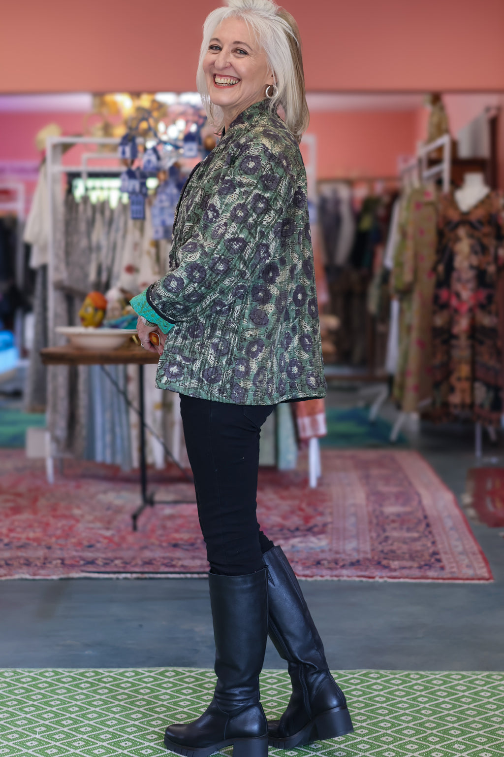 Artist Jacket | Green/Purple