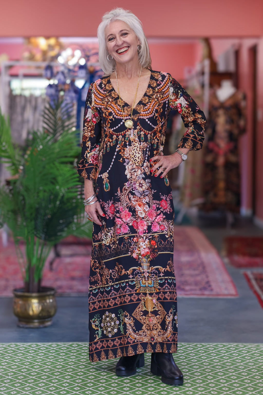 Iconic Gloria Dress | Tumeric Nights