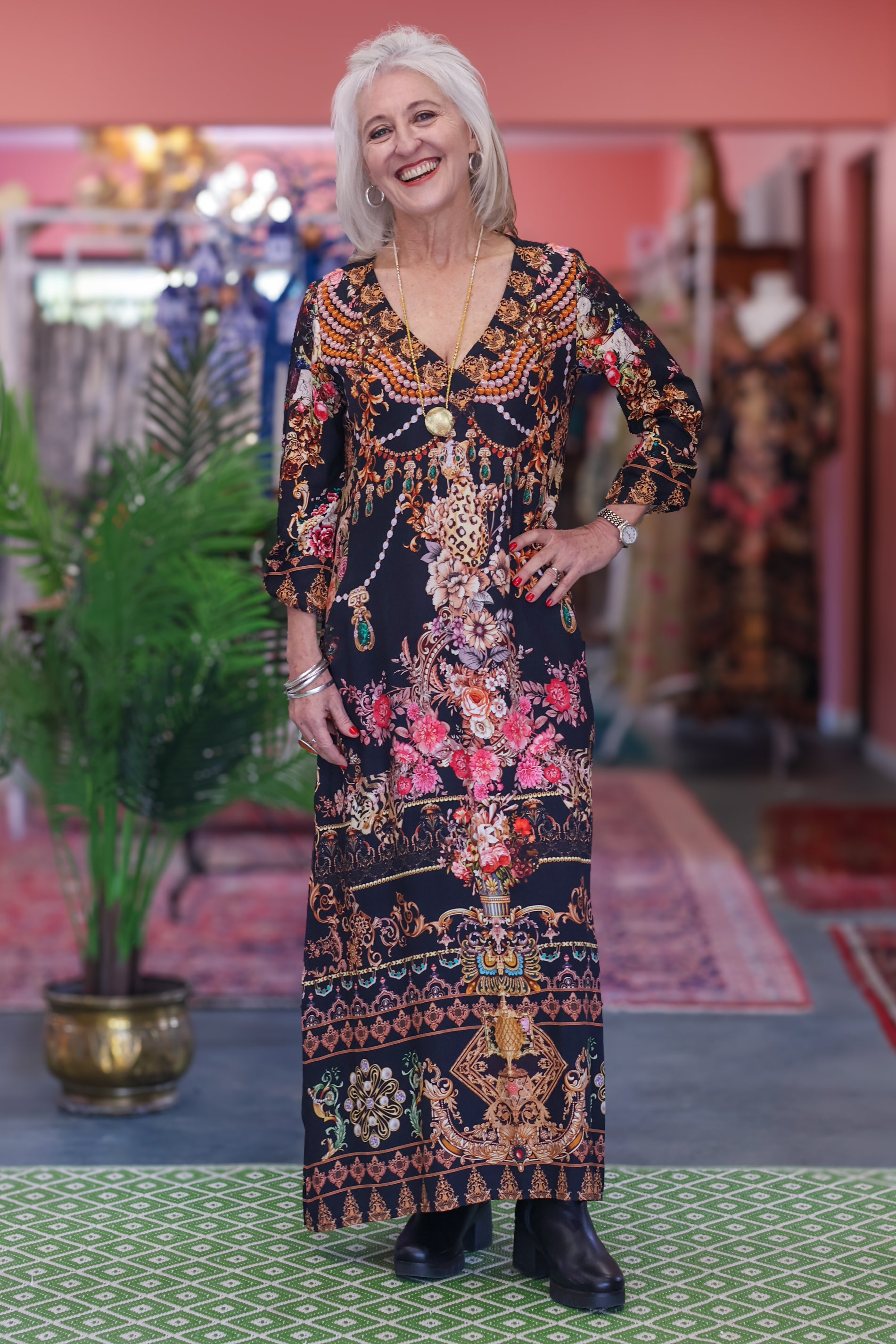 Iconic Gloria Dress | Tumeric Nights