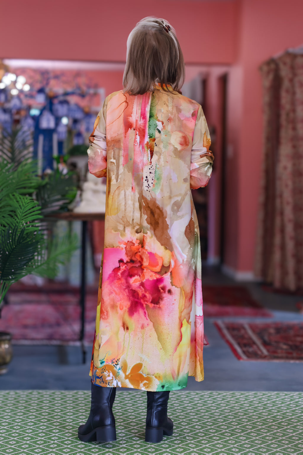 Iconic Amal Dress | Autumn Canvas
