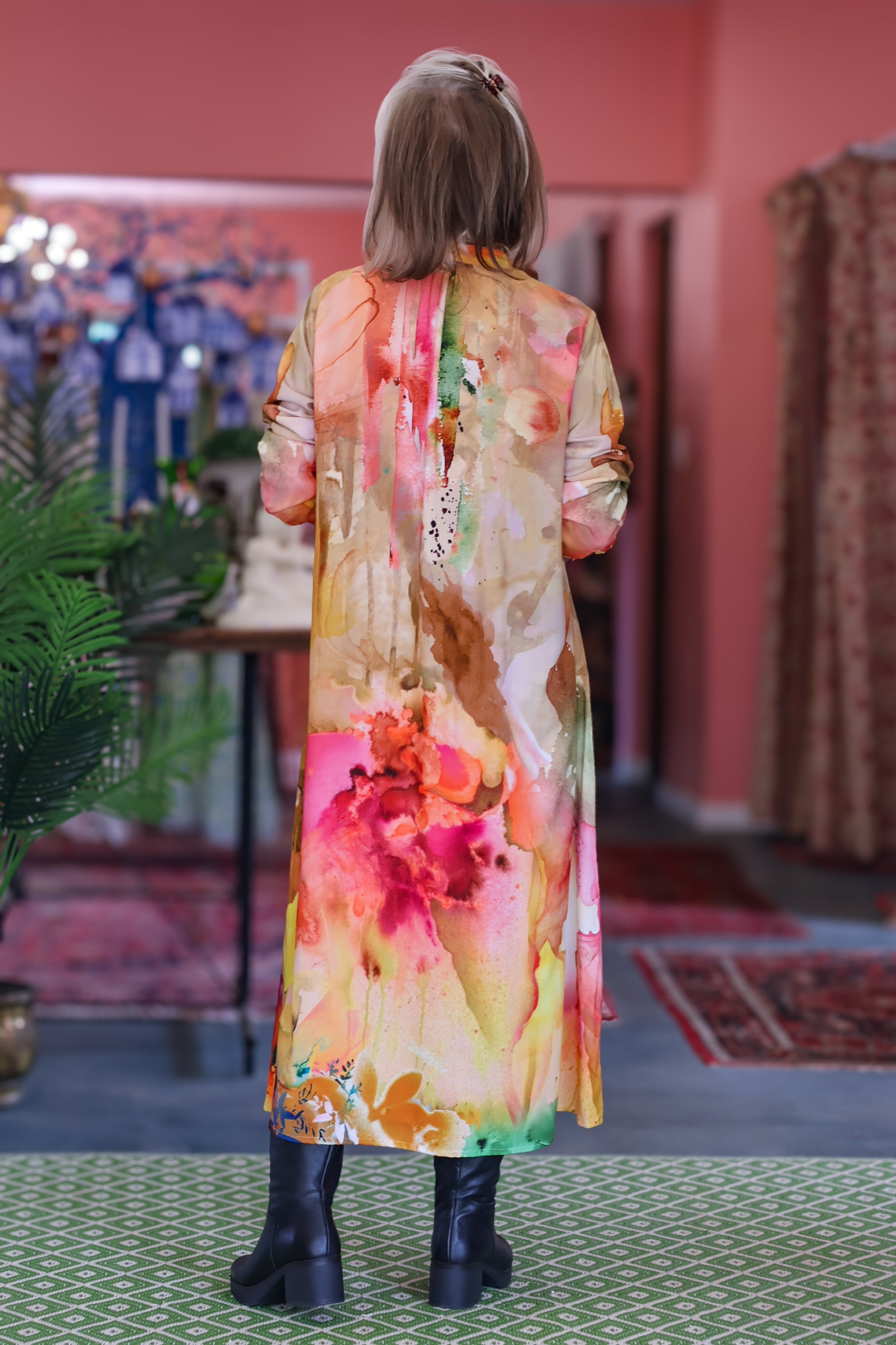 Iconic Amal Dress | Autumn Canvas