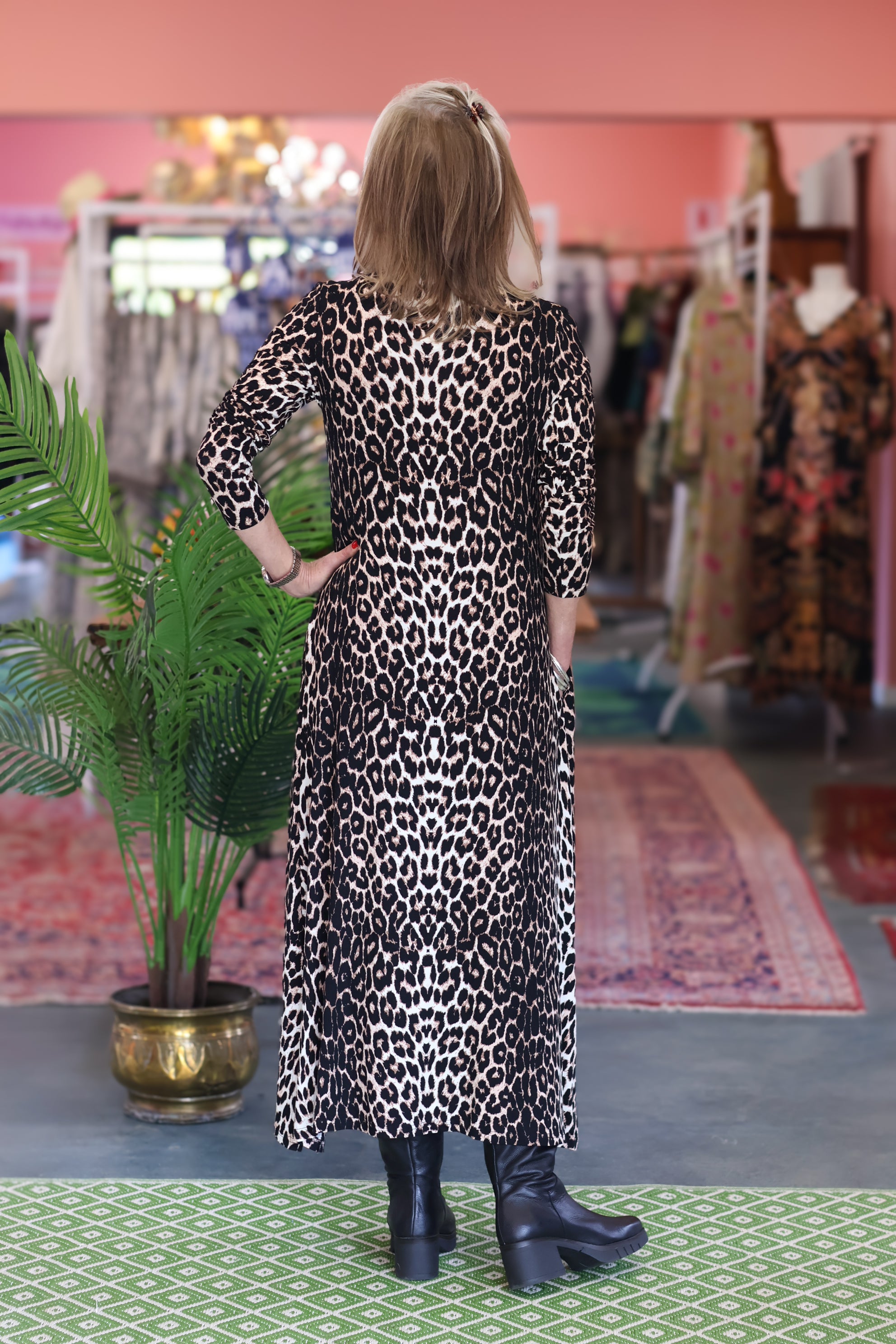Mastik Animal Print Dress