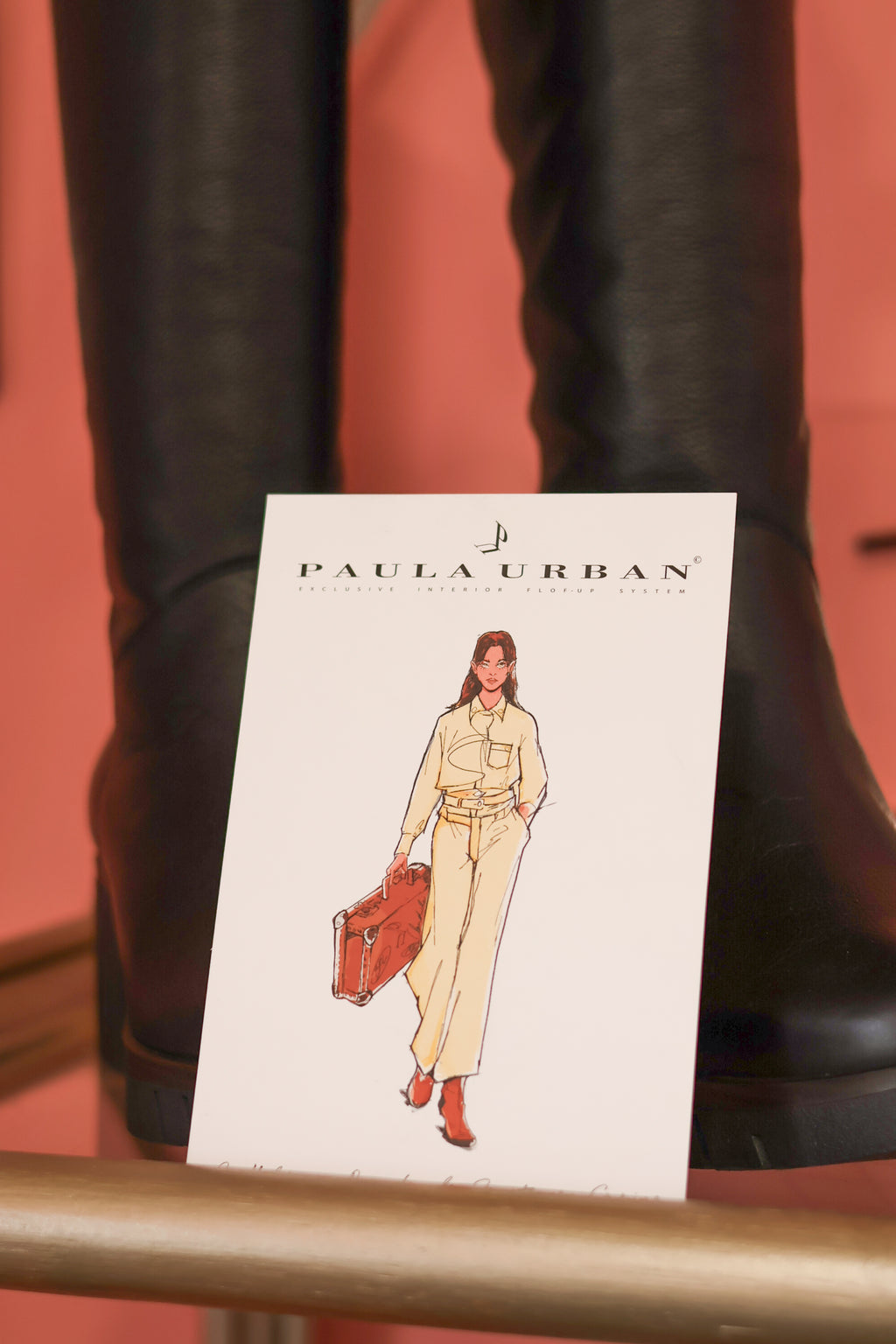 Paula Urban | Black Leather Boots