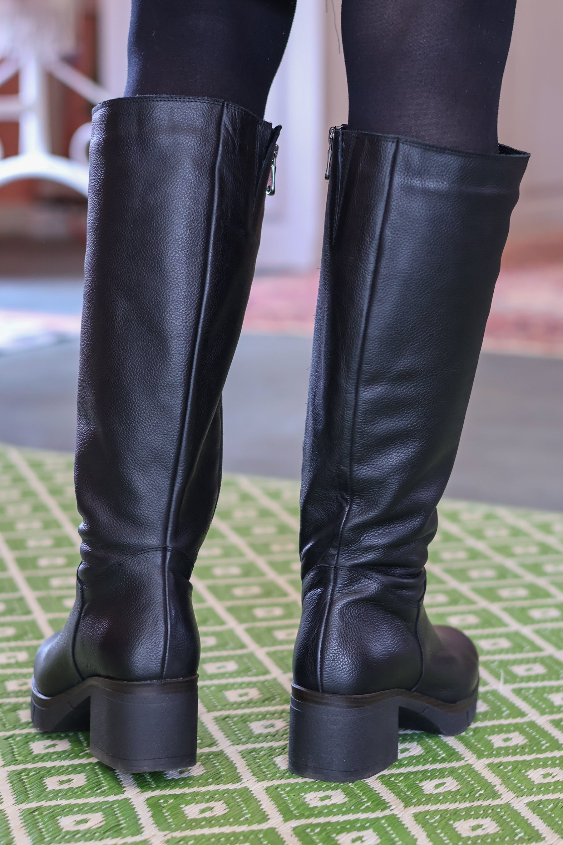 Paula Urban | Black Leather Boots