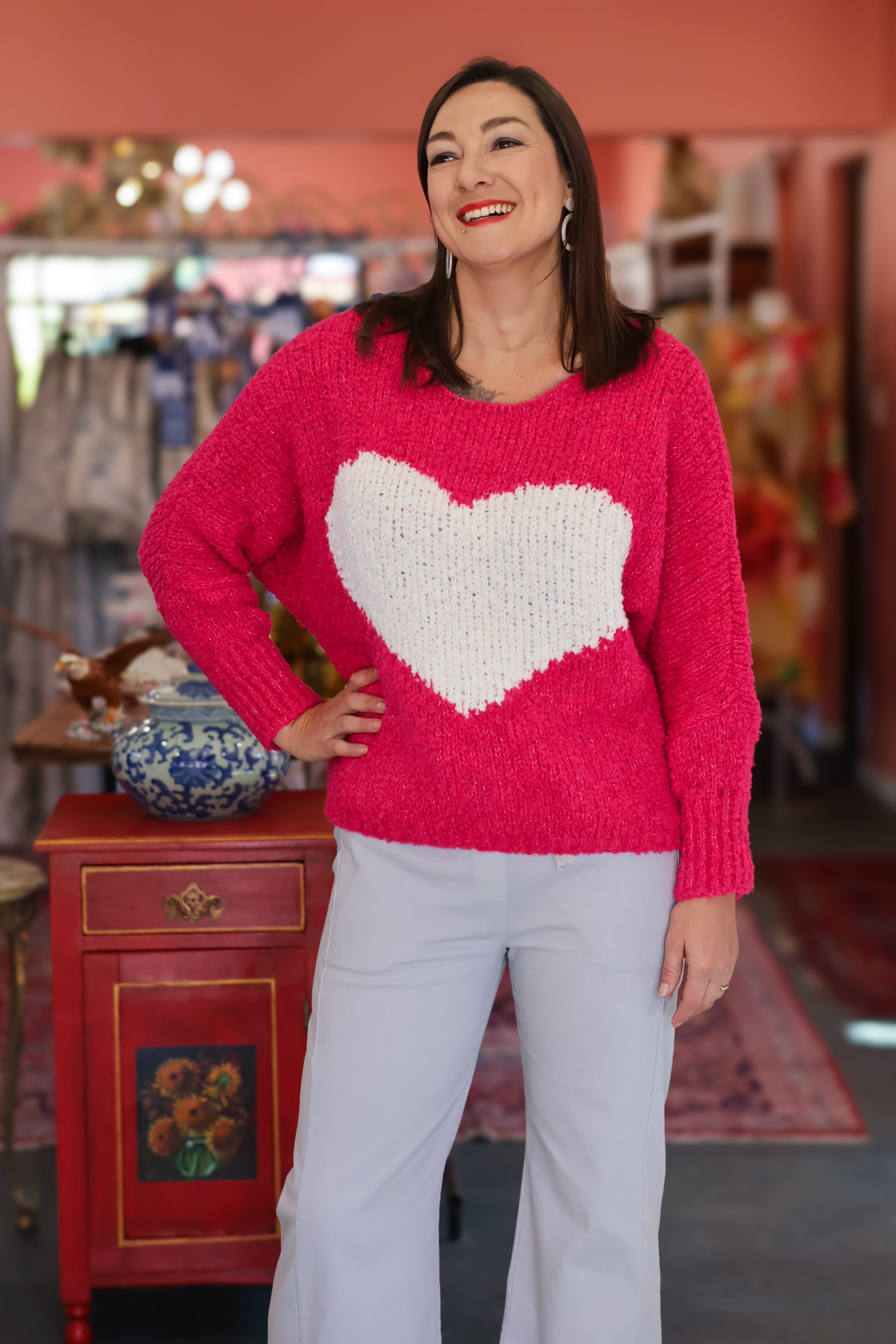 Iconic Sweetheart | Chunky Knit Jumper