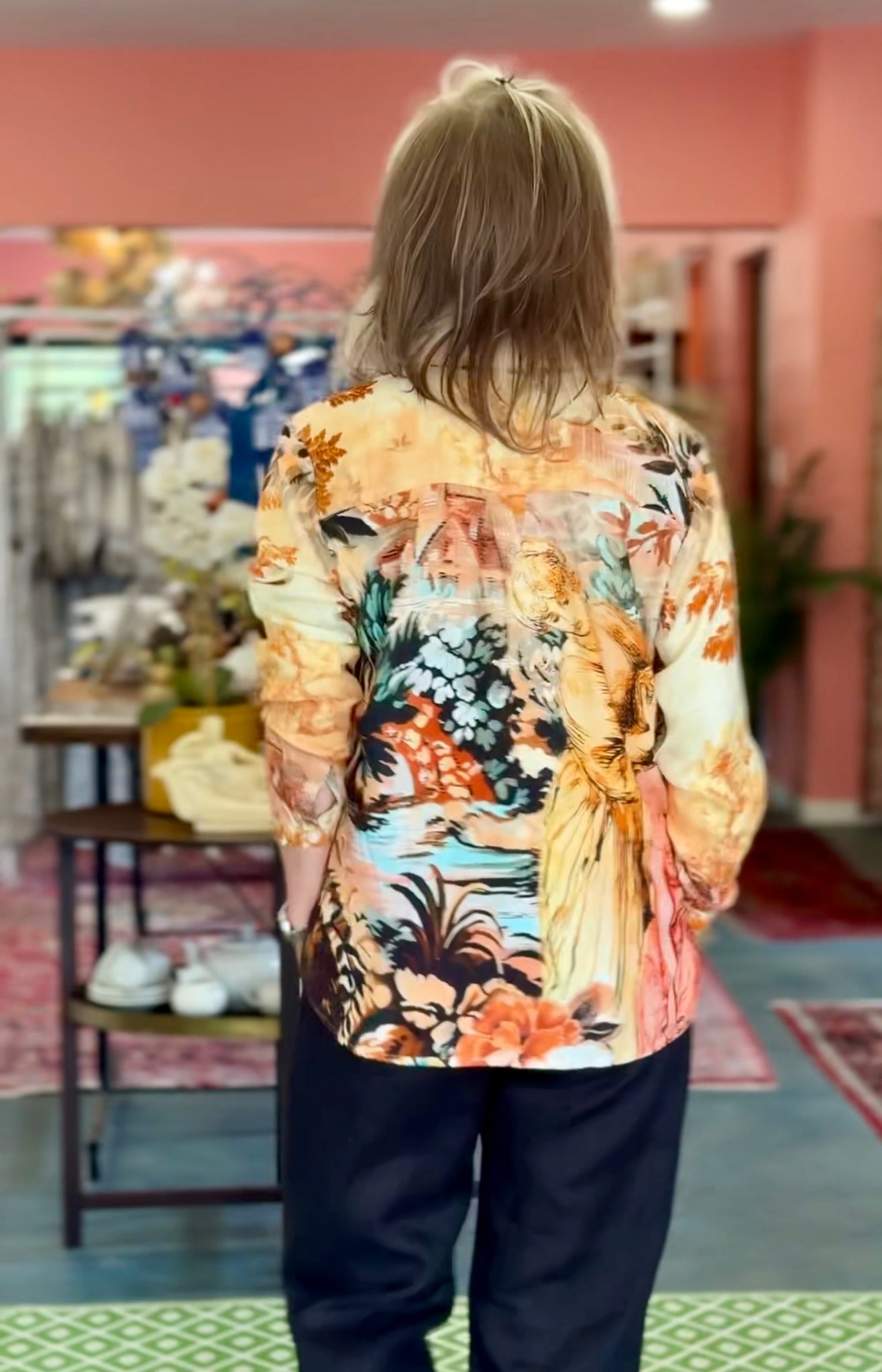 Iconic St Laurent Blouse | Casablanca