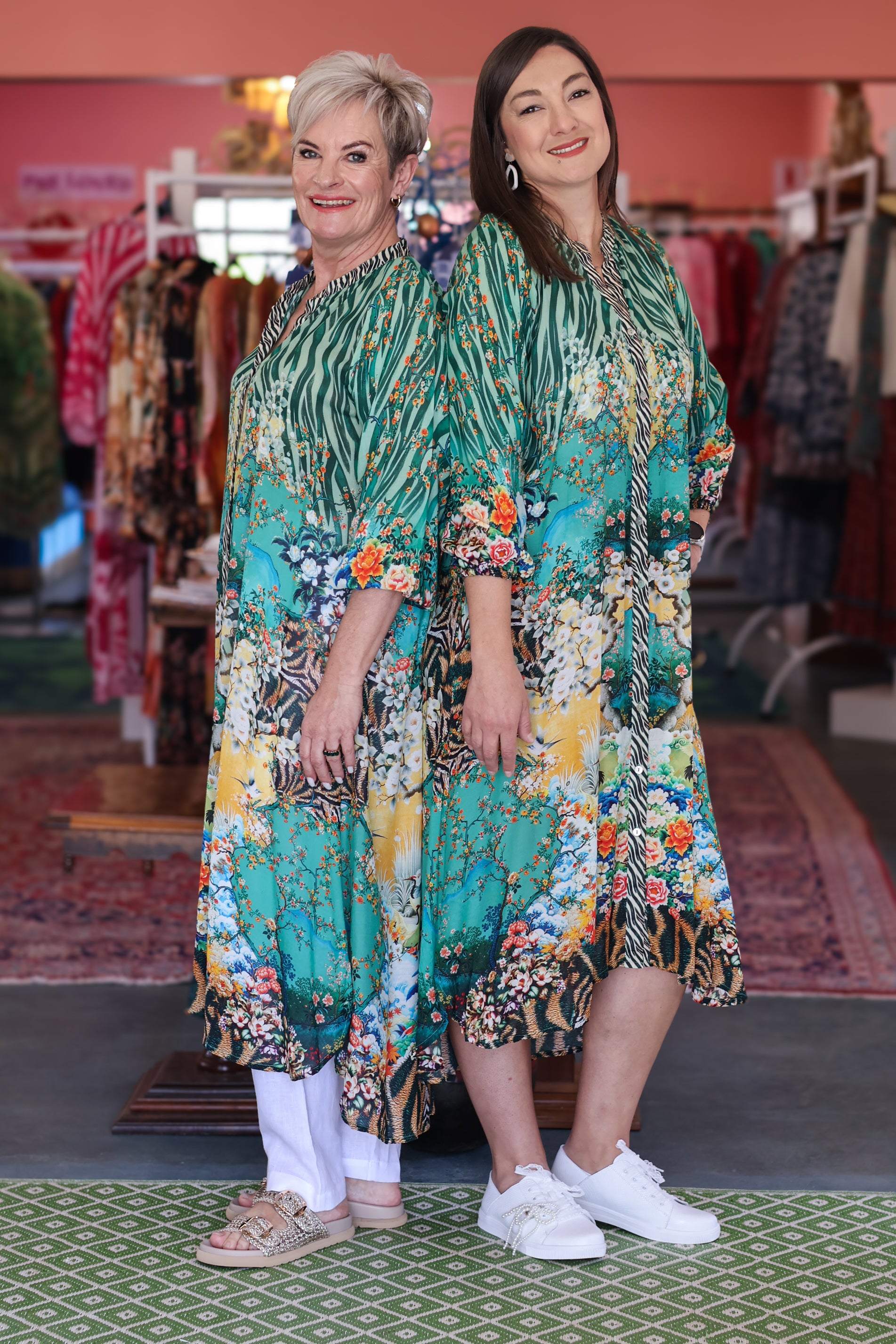 Frock 'n Roll - Green Zebra & Floral Print