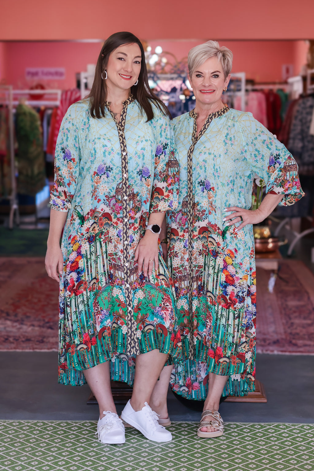Frock 'n Roll - Blue Floral Dress