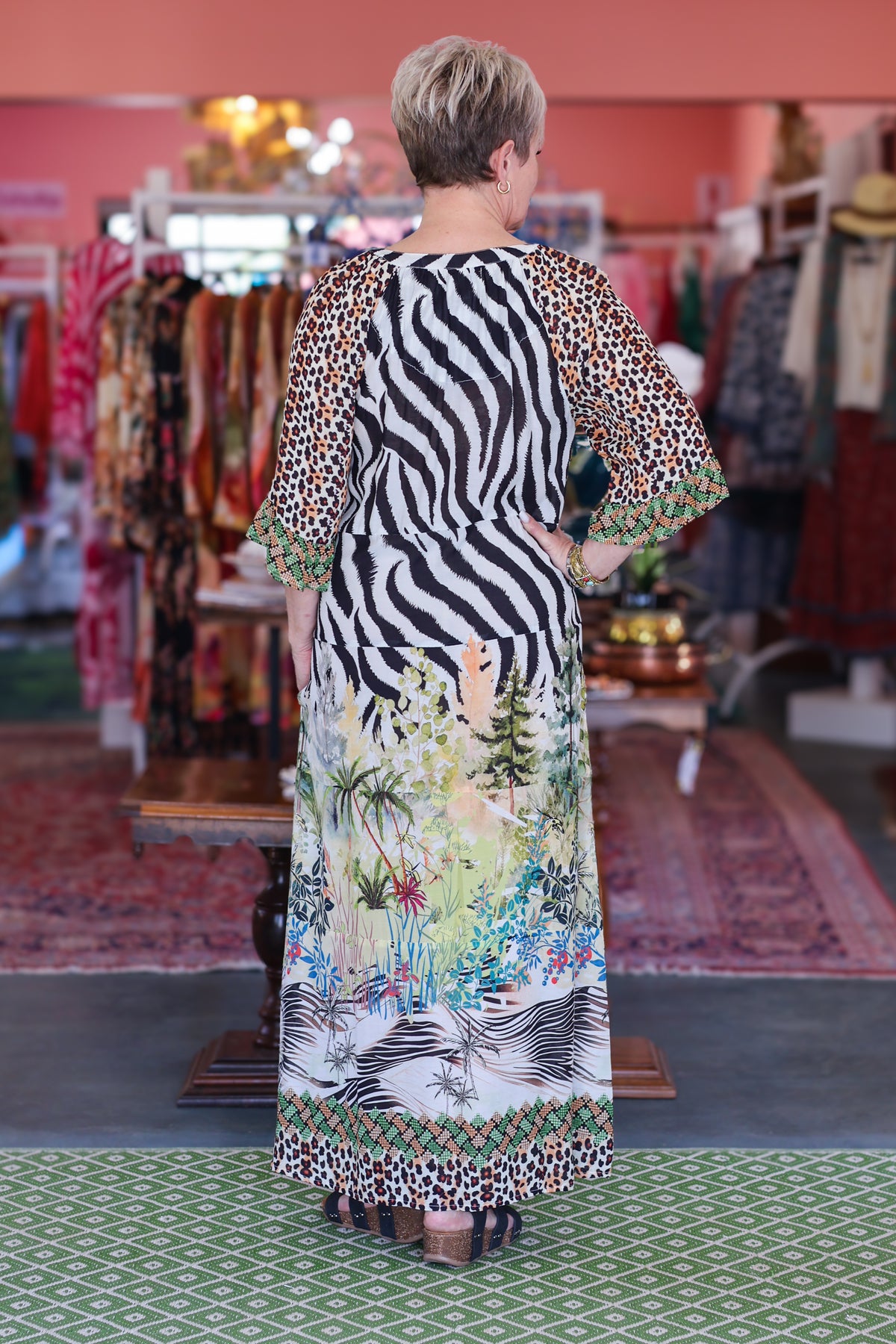 Frock 'n Roll - Zebra & Leopard Print Dress