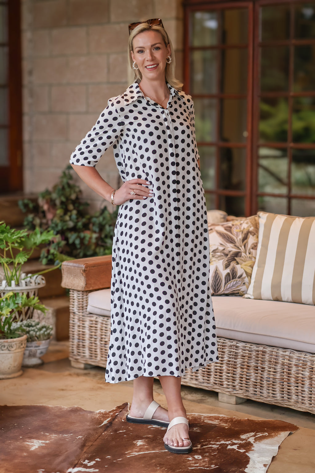 Mastik | Polka dot Dress