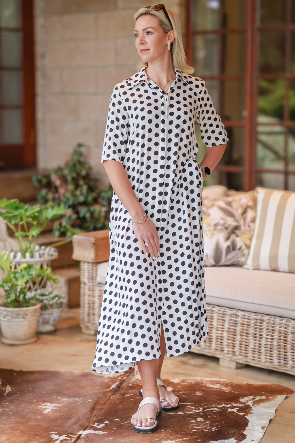 Mastik | Polka dot Dress