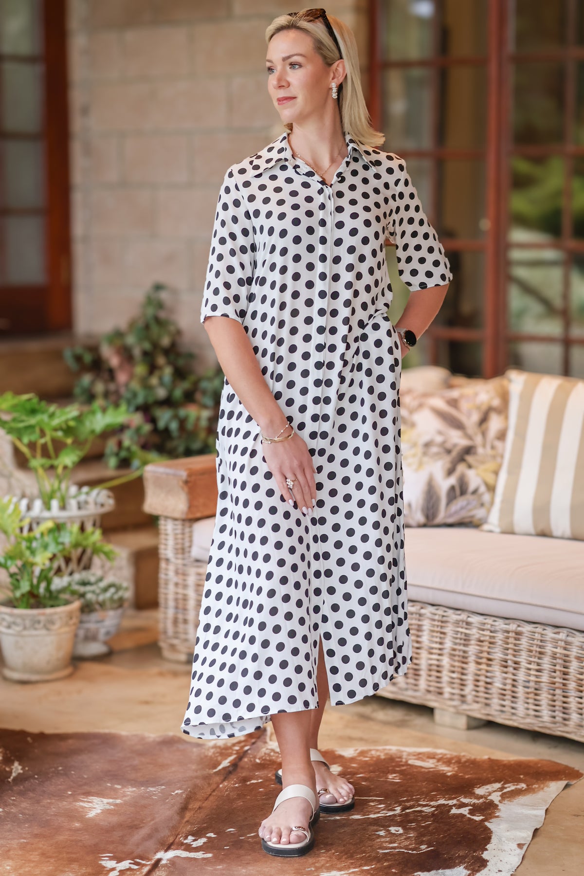 Mastik | Polka dot Dress