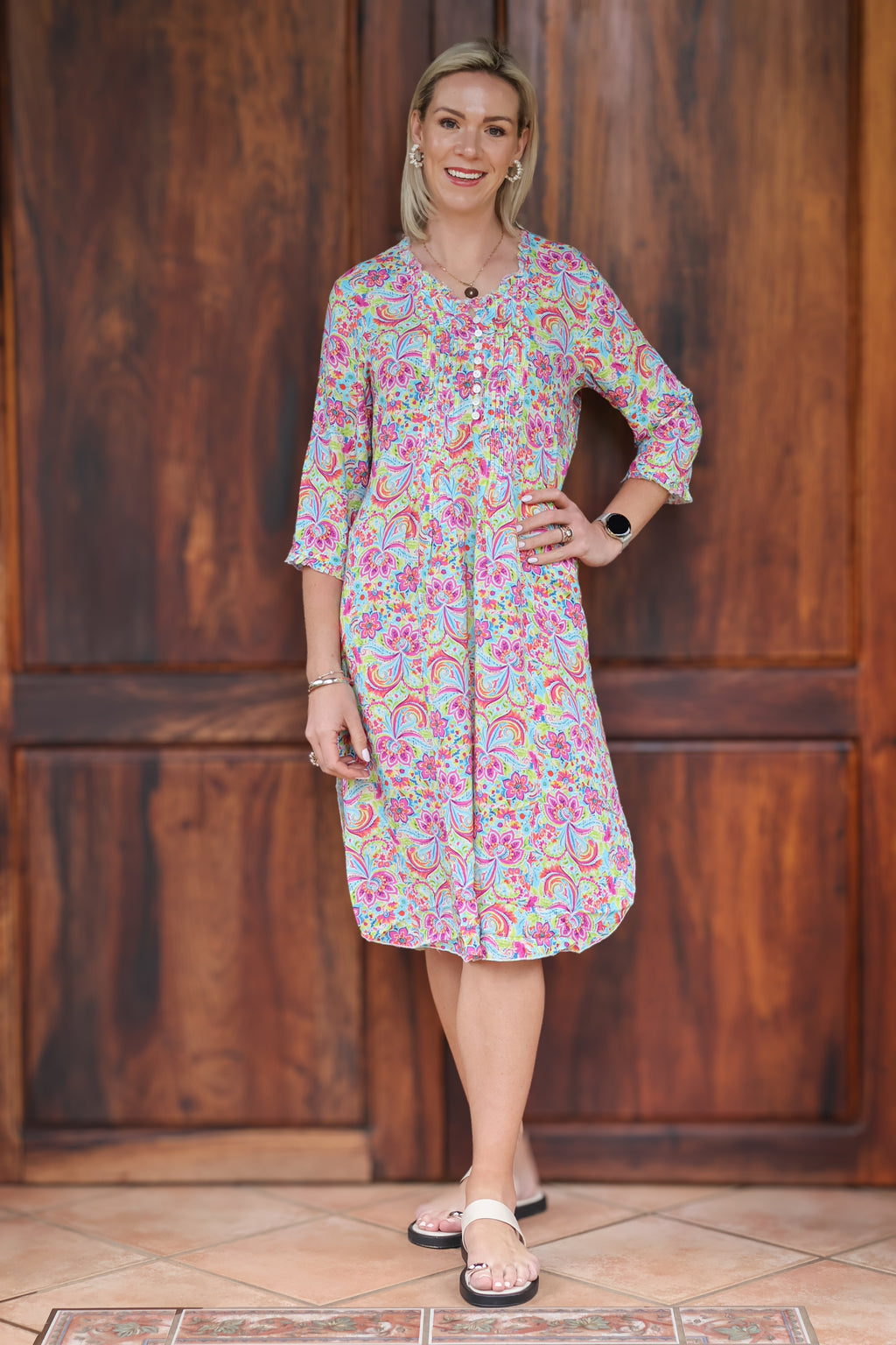 Mastik | Multi Colour/Floral Dress