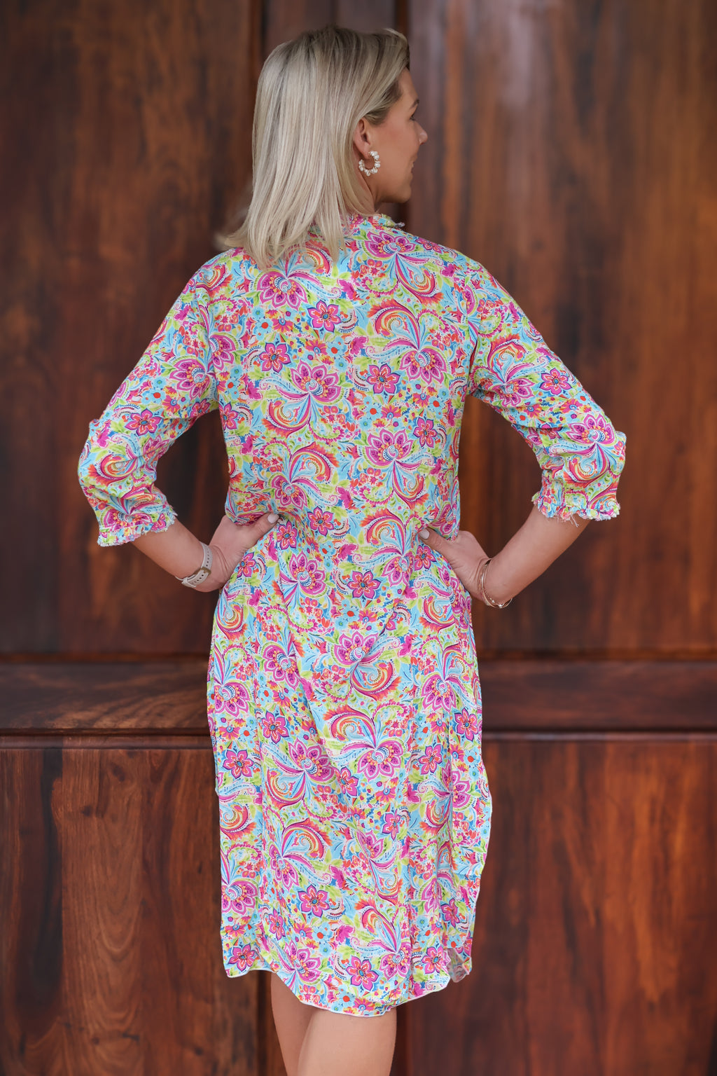 Mastik | Multi Colour/Floral Dress