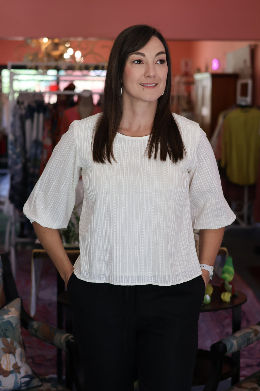 Rebélle Rose | Carmen Blouse