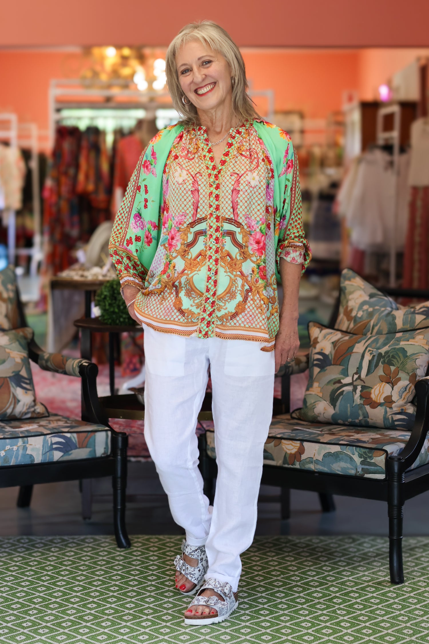 LulaLife | Pelicano Mint Blouse