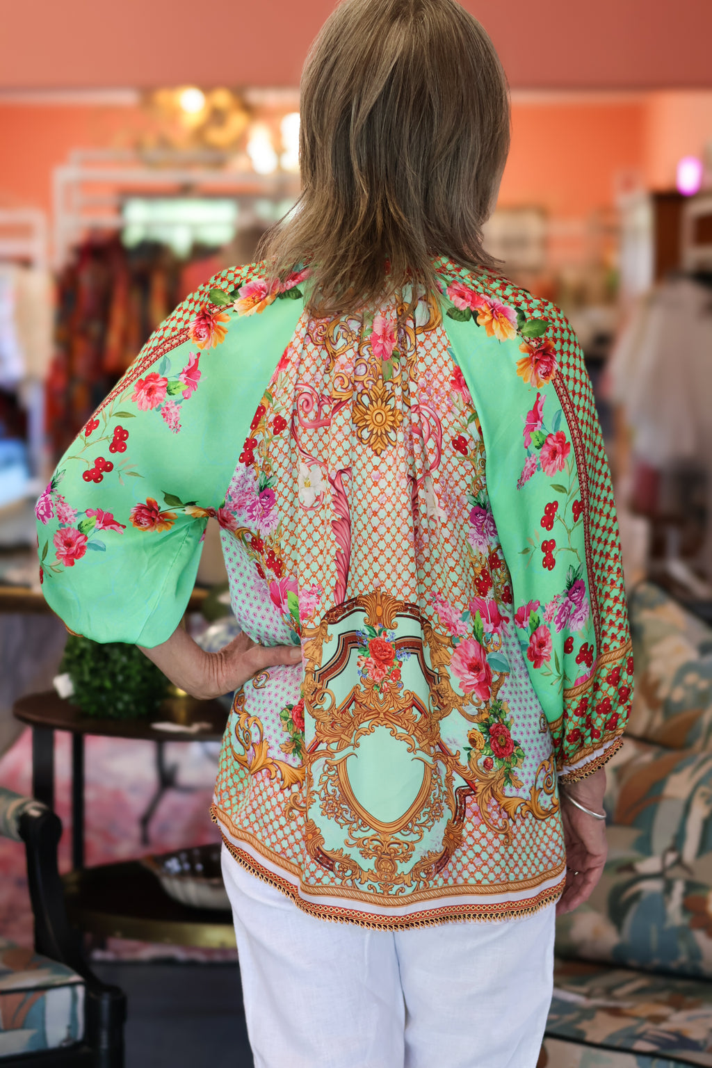 LulaLife | Pelicano Mint Blouse
