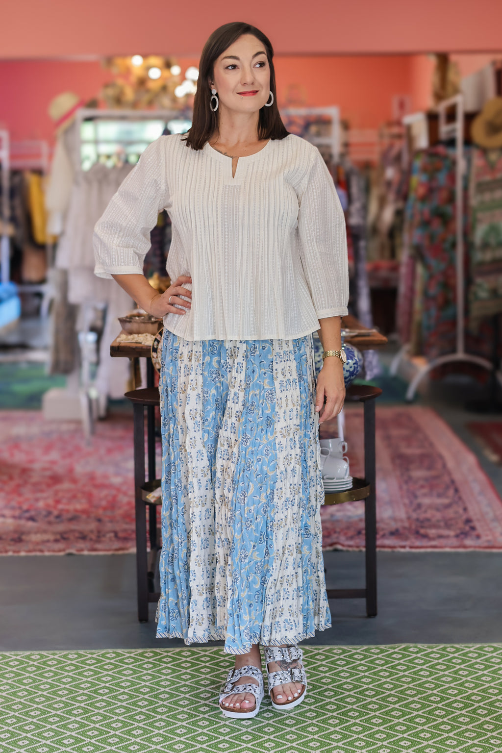 Rebelle Rose | Sally Crinkle Skirt