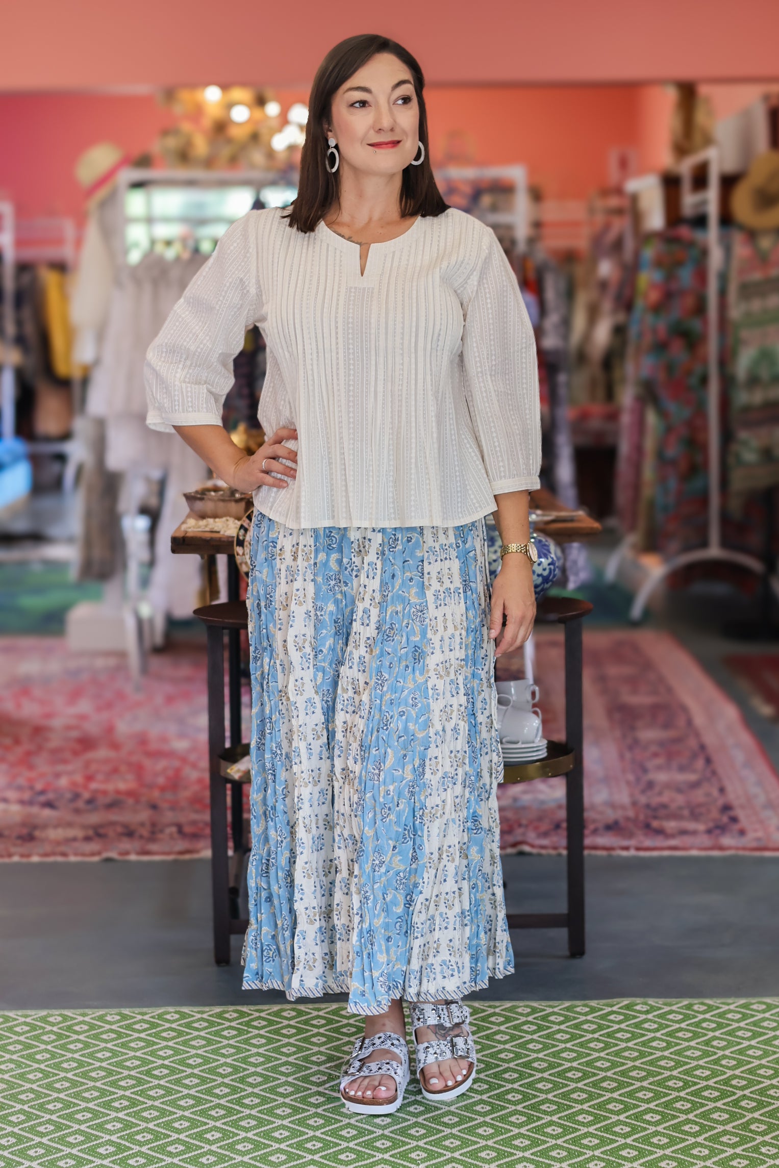 Rebelle Rose | Sally Crinkle Skirt