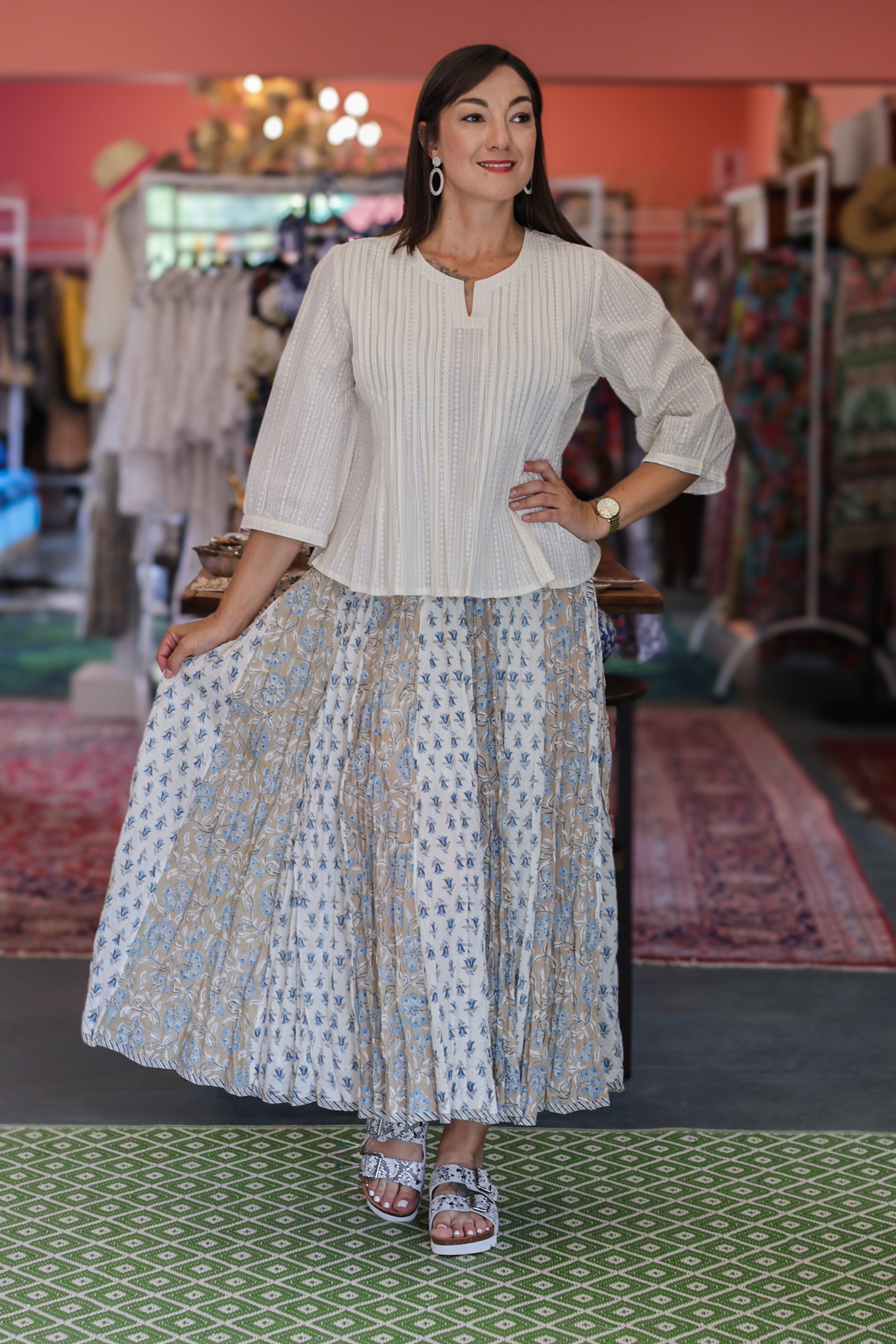 Rebelle Rose | Sophie Crinkle Skirt
