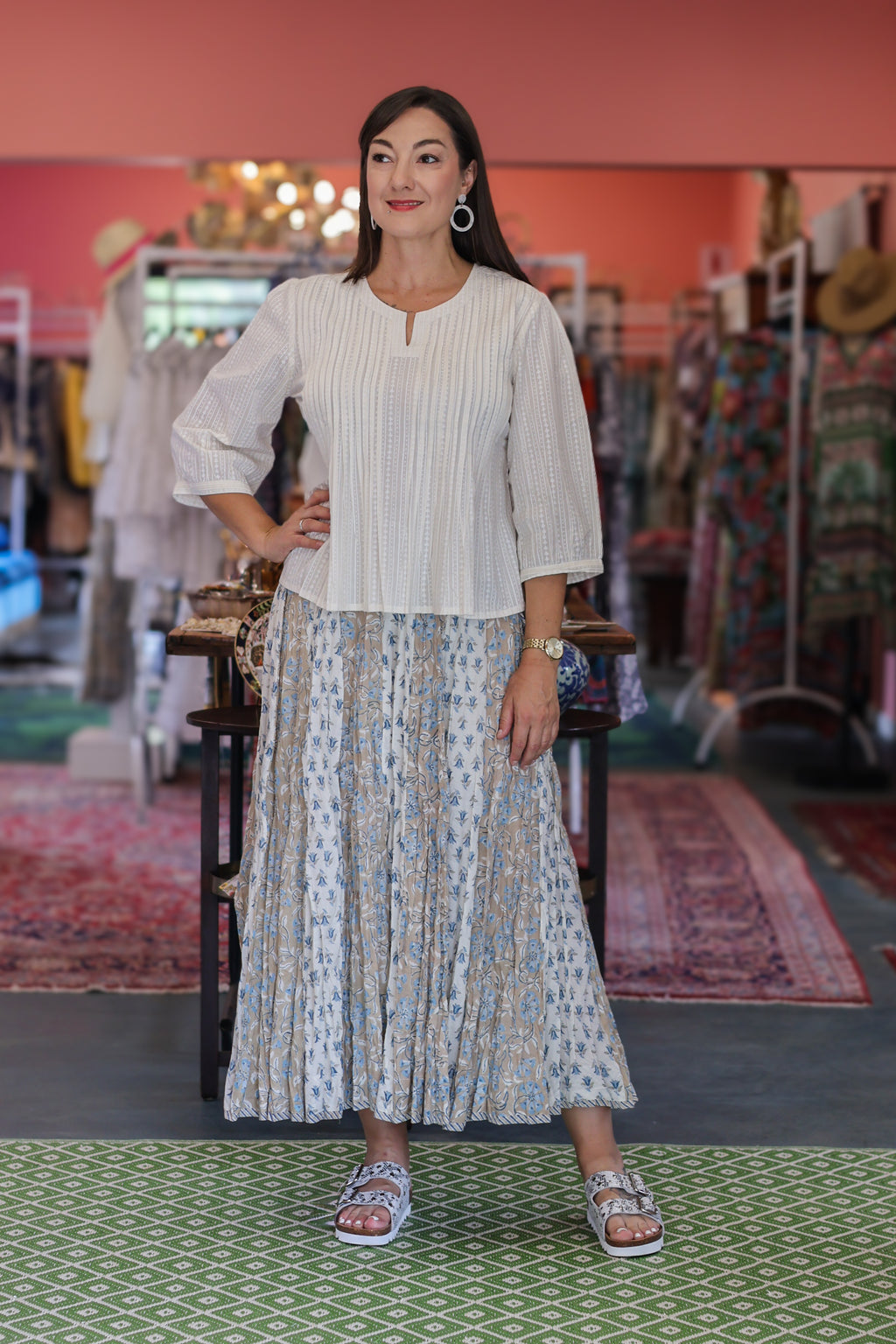 Rebelle Rose | Sophie Crinkle Skirt