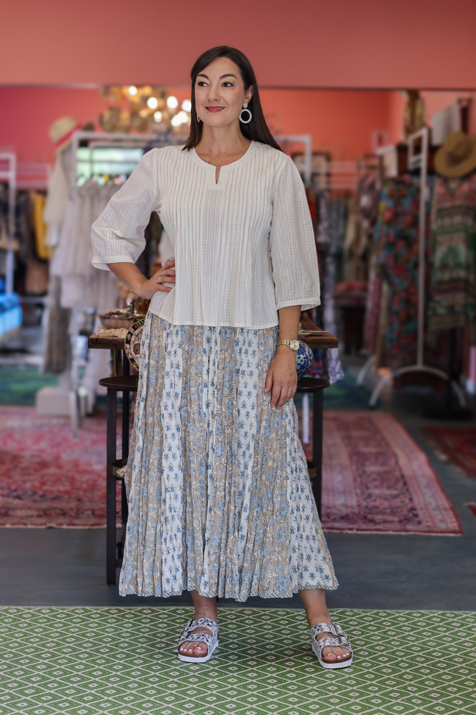 Rebelle Rose | Sophie Crinkle Skirt