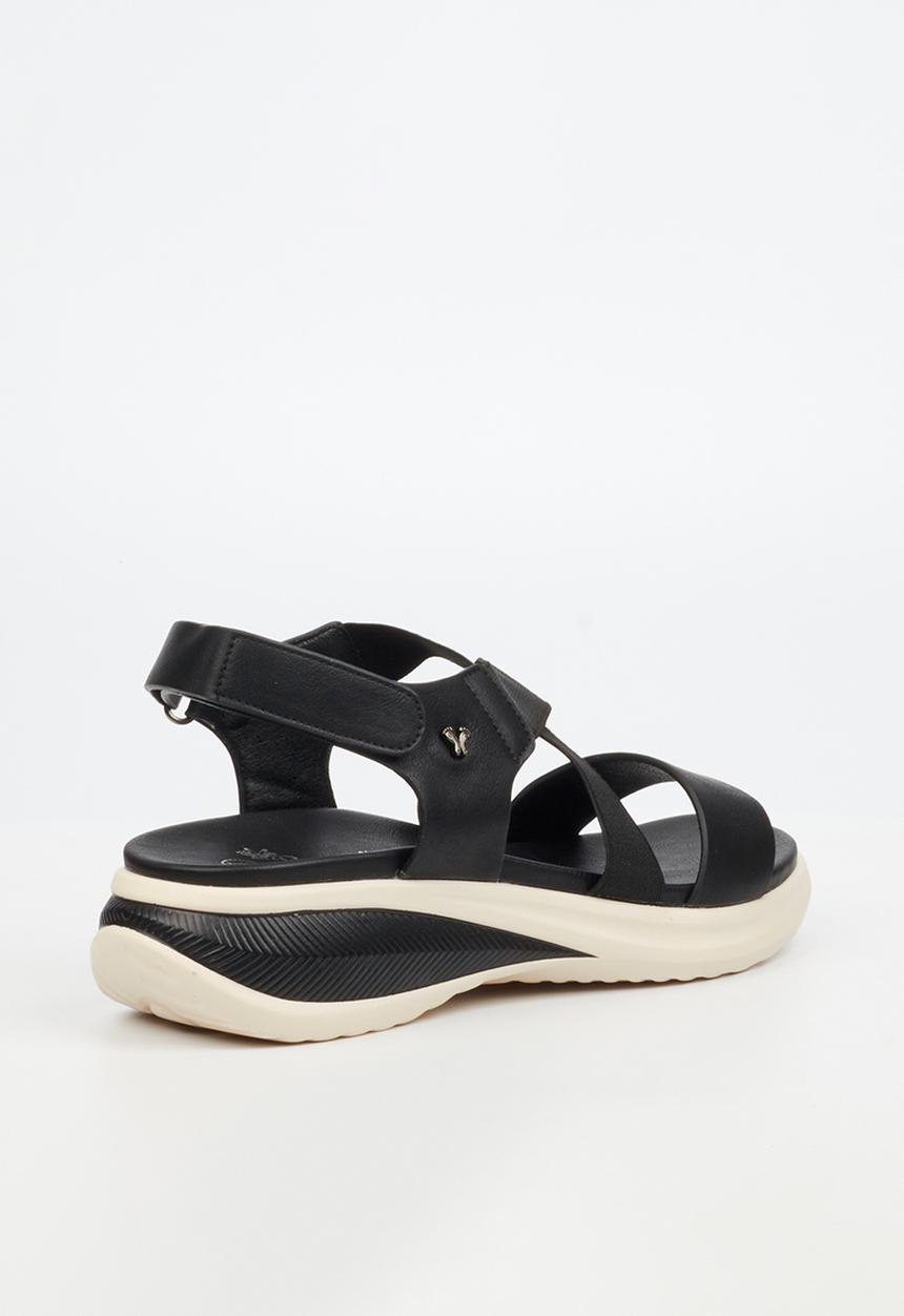 Butterfly Feet - Jordis Black Sandal