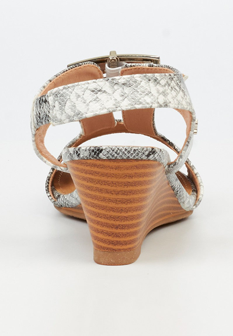 Butterfly Feet | Shani Snake Wedge